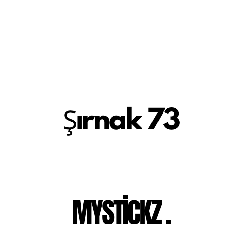 Şırnak 73 - MYSTICKZ