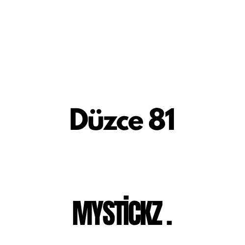 Düzce 81 - MYSTICKZ