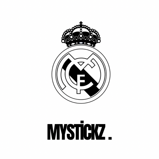 Real Madrid Wappen - MYSTICKZ